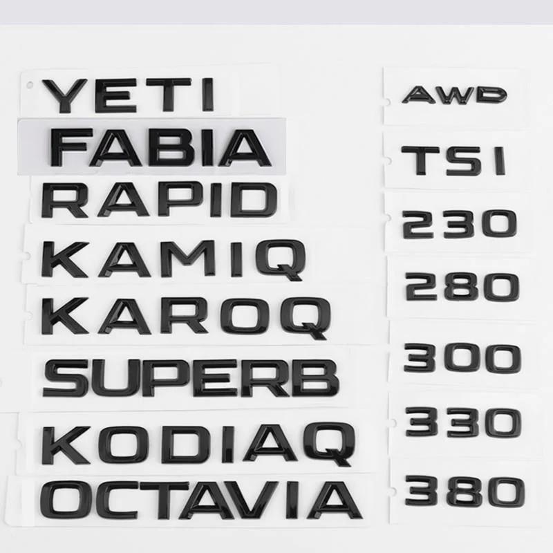 ڴ ΰ VRS Kodiaq Karoq Superb Octavia Kamiq Fabia Rapid 3D ڵ ƼĿ, ͸  Ʈũ   Į